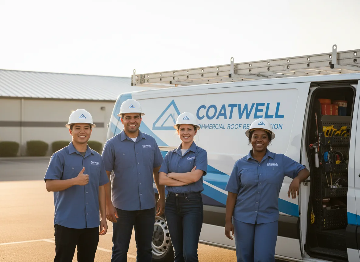 Commercial roof coating company in Donaldson, AR